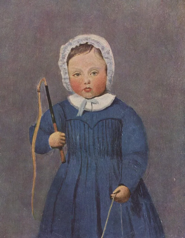 Louis Robert as a child
