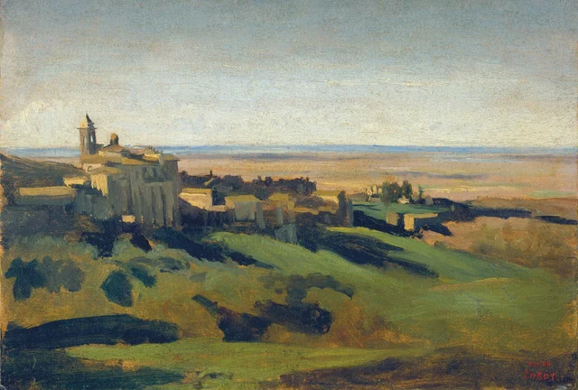 Marino, vista general. La mañana