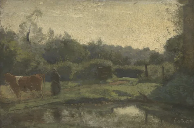 Matinée d'été, Camille Corot