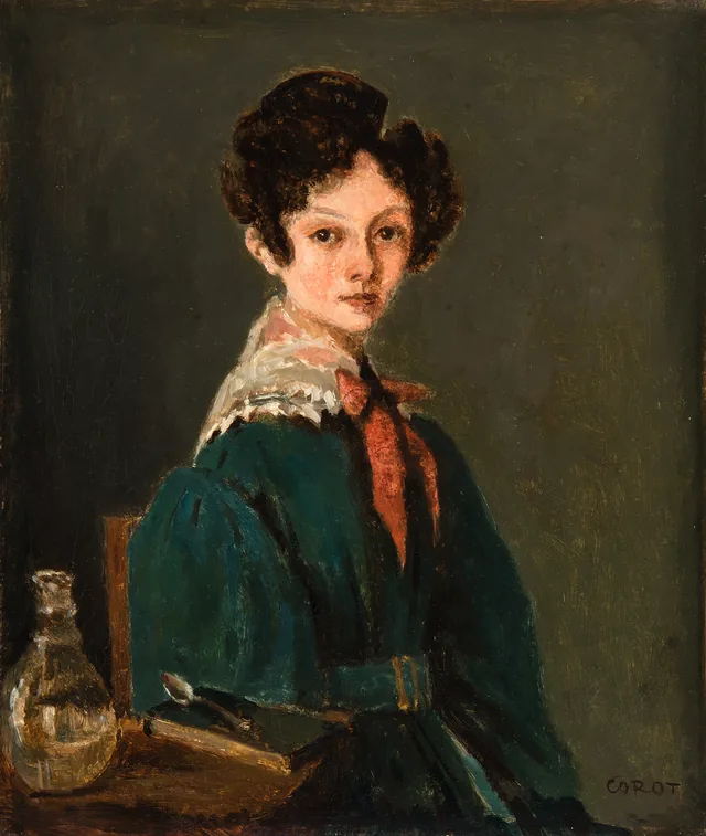 Mme Lemaistre, née Blanche Sennegon, nièce de Corot
