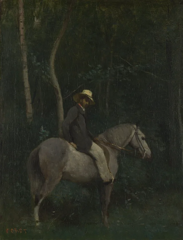 Monsieur Pivot on Horseback