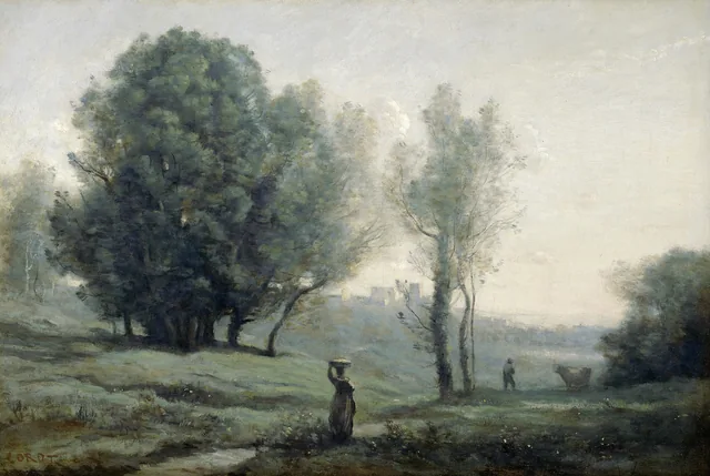 Landscape, Camille Corot