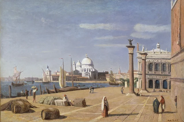 Vue du quai des Esclavons