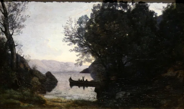 Vue prise à Riva, Tyrol italien