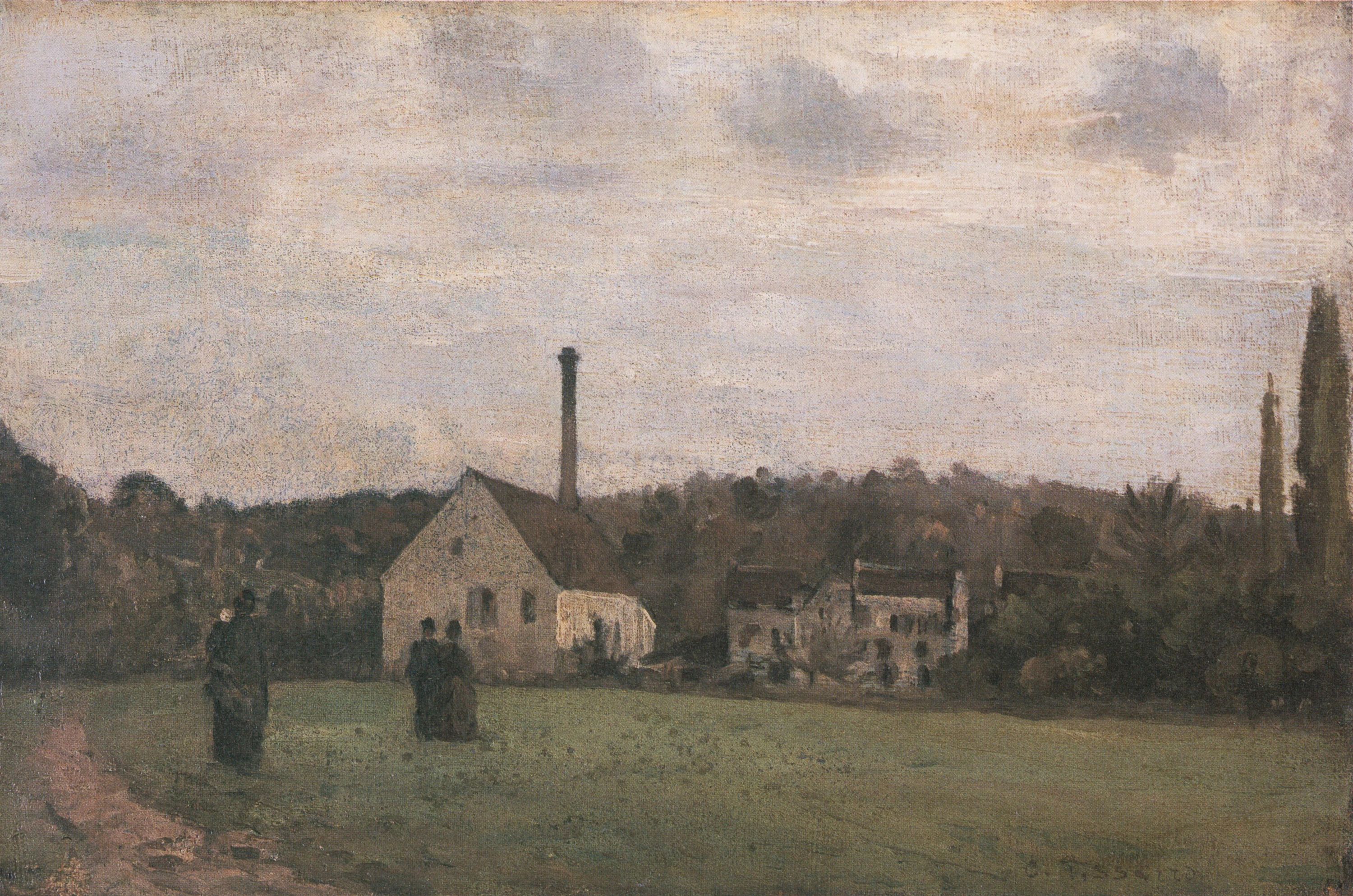 La Petite Fabrique, Camille Pissarro