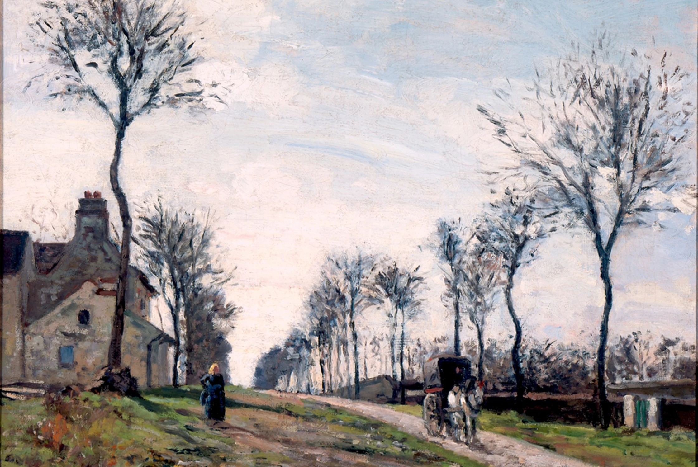 La route de Marly, Camille Pissarro