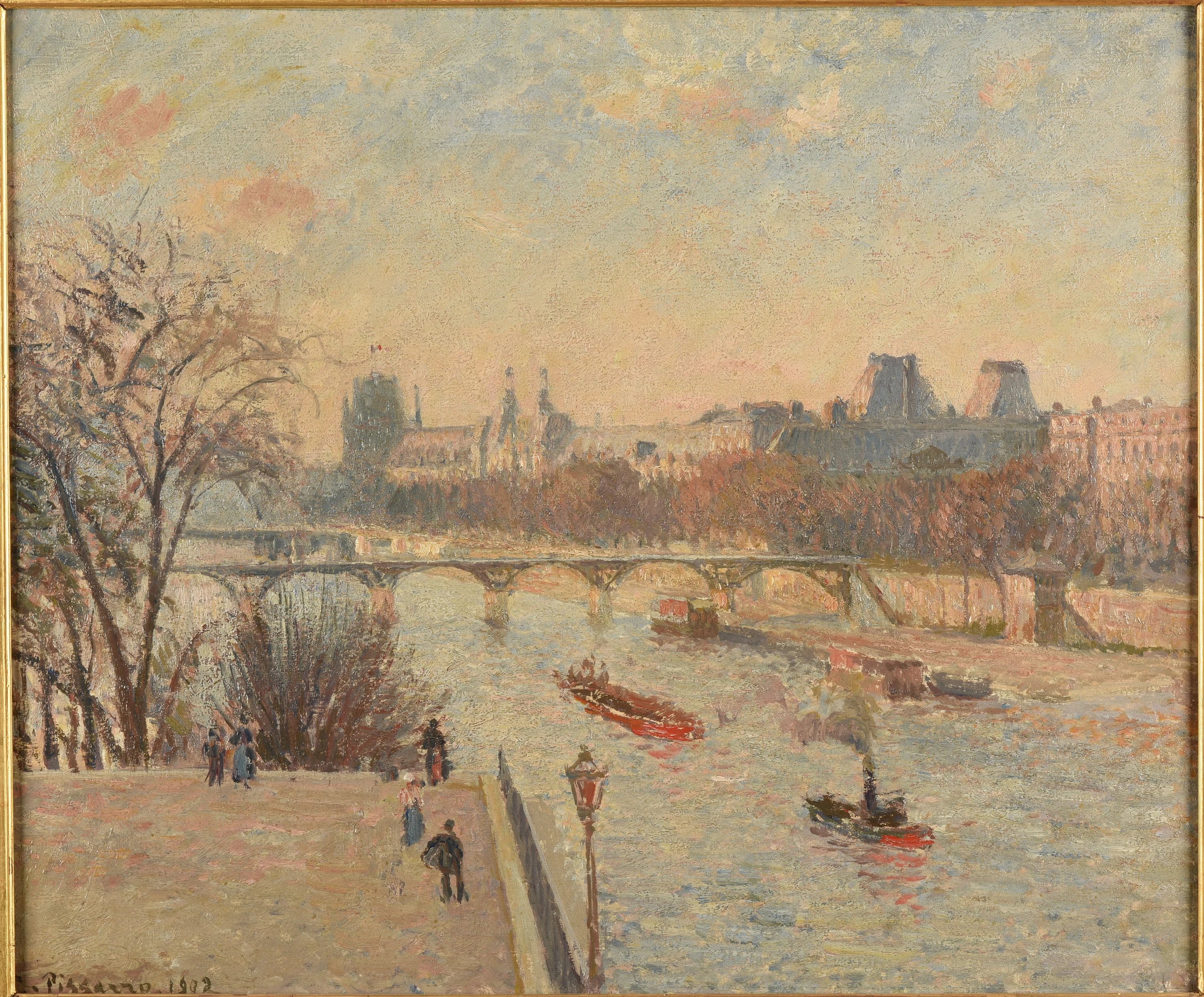 Le Louvre, Camille Pissarro