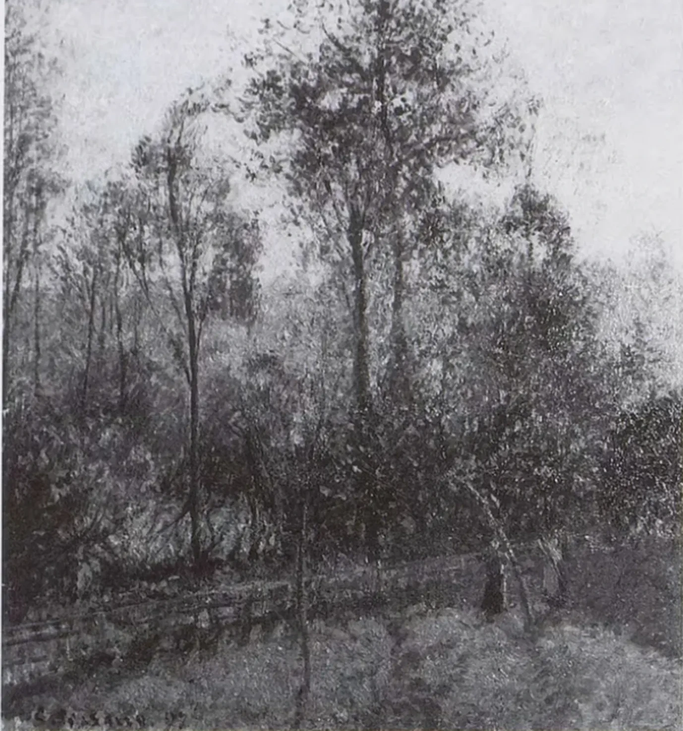 Après-midi d'automne, Eragny, Camille Pissarro