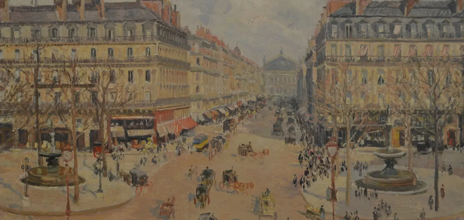 Avenue de l'Opéra, le soleil du matin, Camille Pissarro
