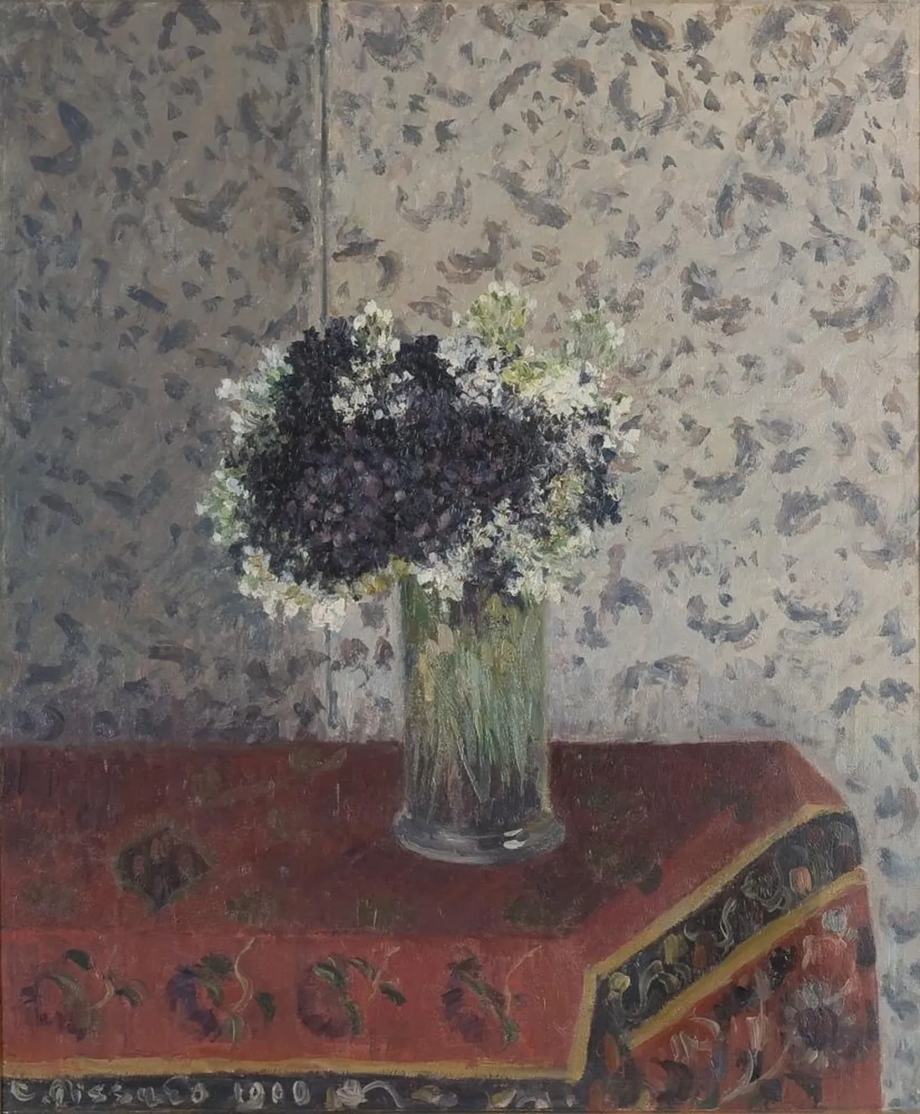 Bouquet of Violets, Camille Pissarro