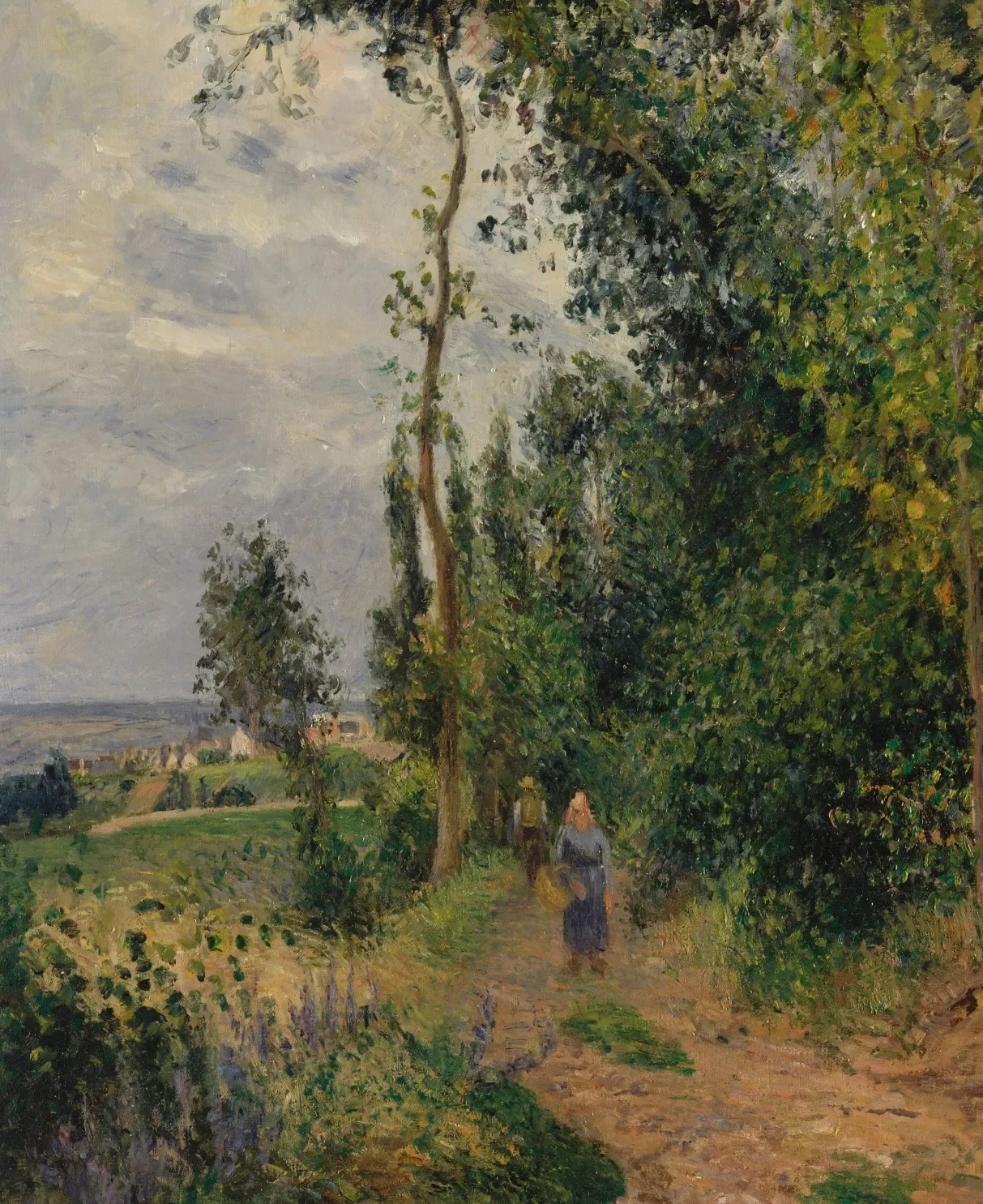 Côte des Grouettes, près de Pontoise, Camille Pissarro
