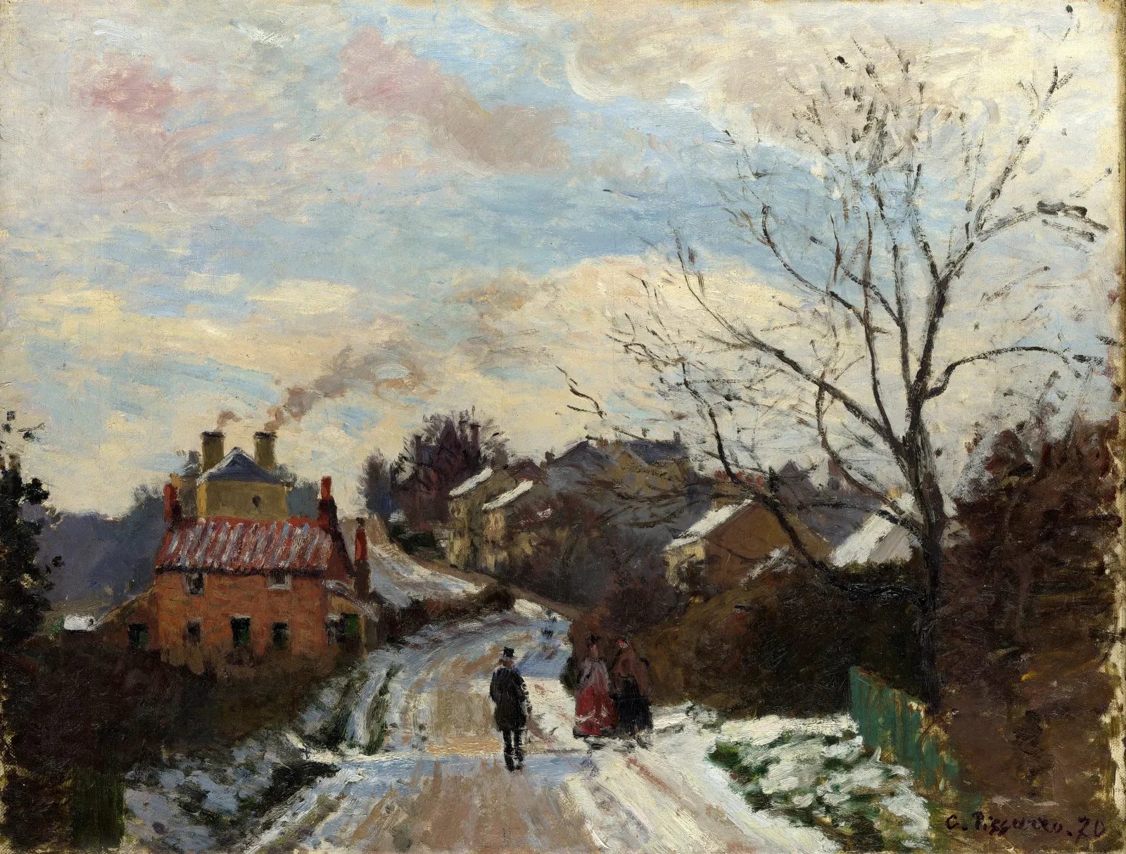 Fox Hill, Upper Norwood, Camille Pissarro