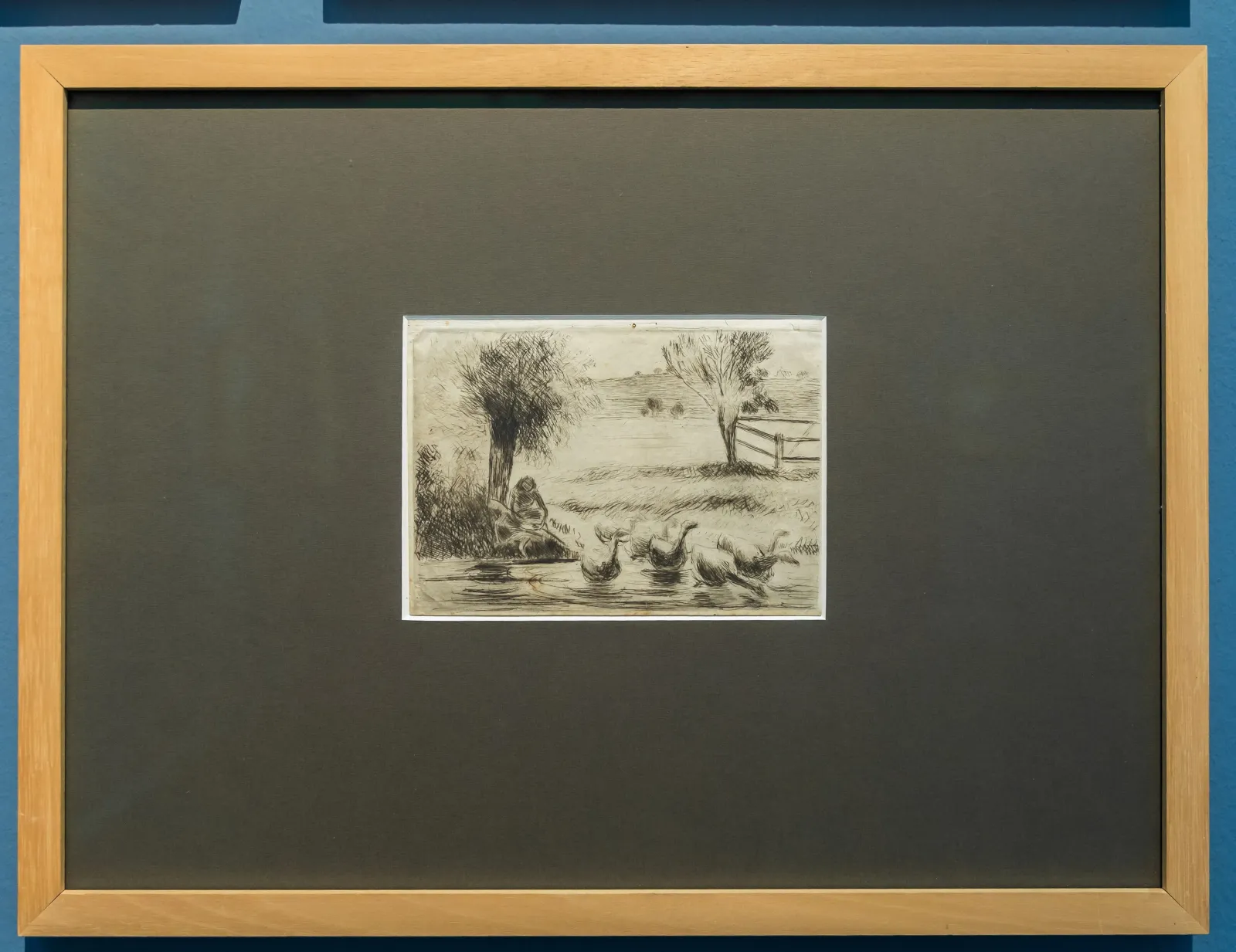 Gardeuse d'oies, Camille Pissarro