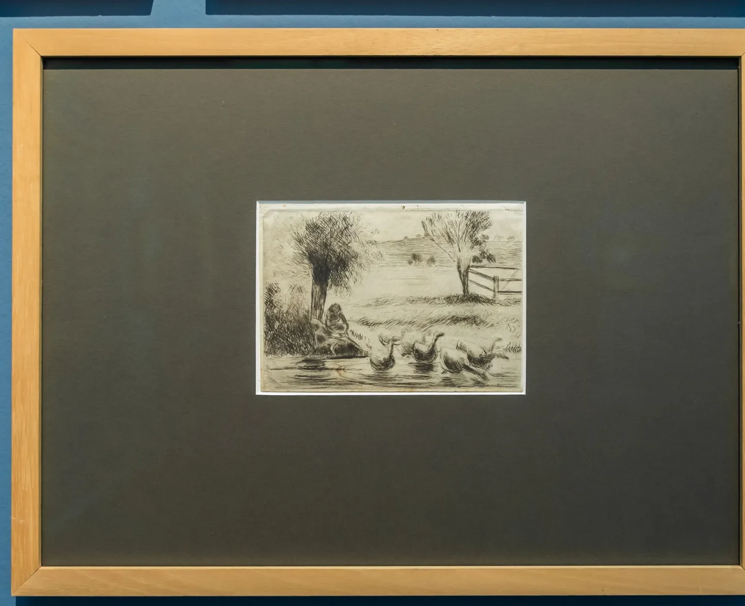 Gardeuse d'oies, Camille Pissarro