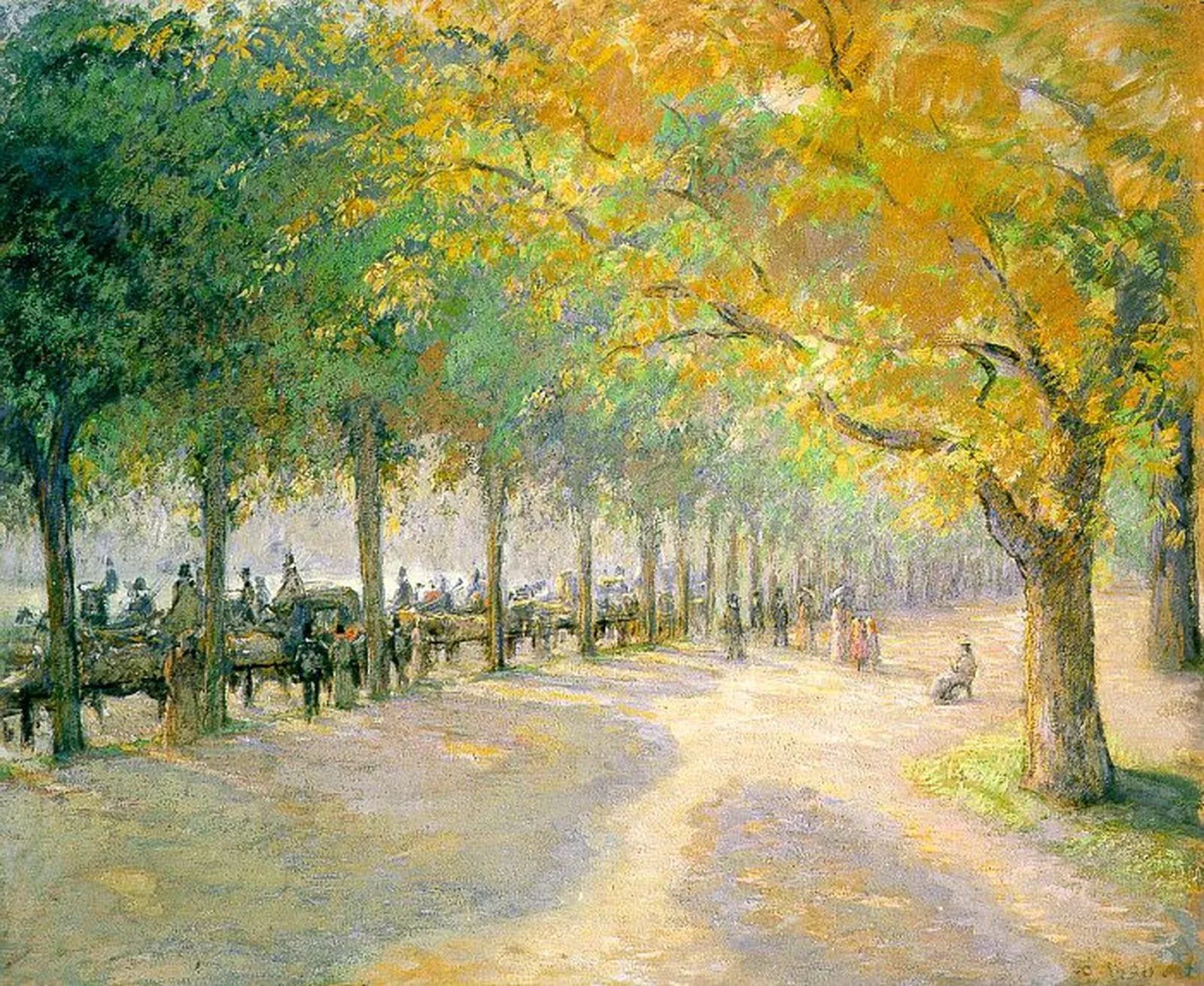 Hyde Park, Camille Pissarro