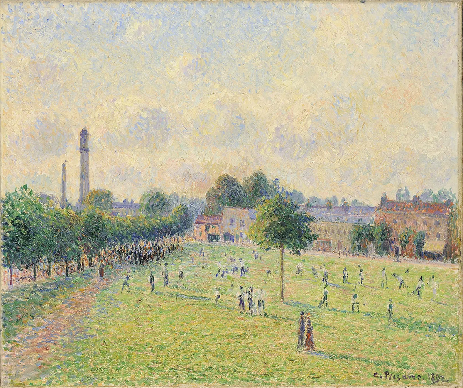 Kew Greens, Camille Pissarro