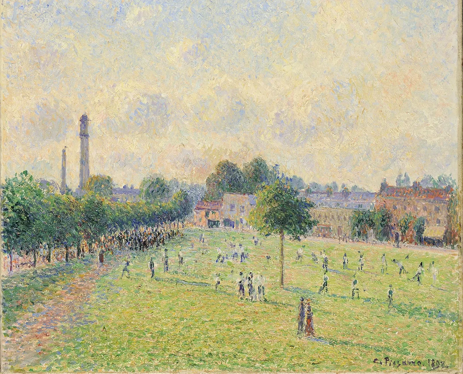 Kew Greens, Camille Pissarro