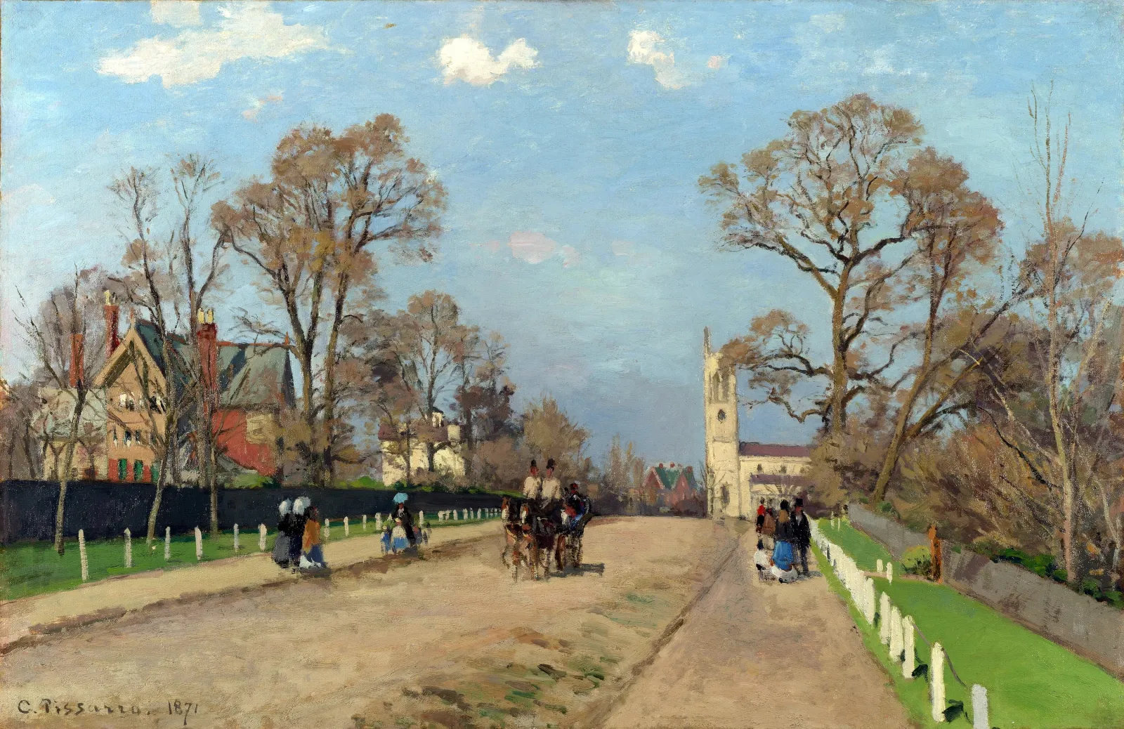 L'Avenue, Sydenham, Camille Pissarro