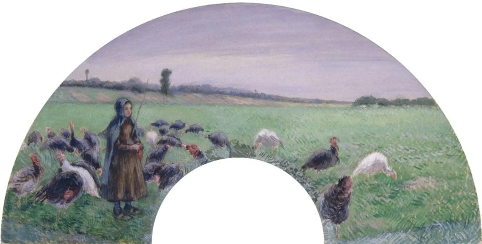 La Dindonnière, Camille Pissarro