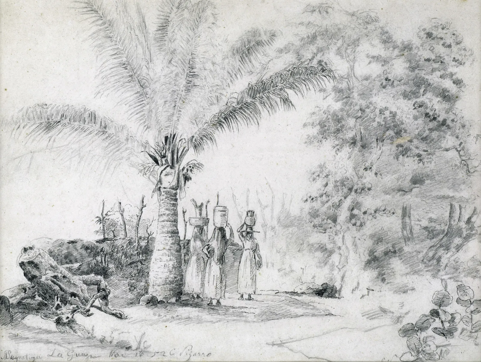 La Guaira, Camille Pissarro