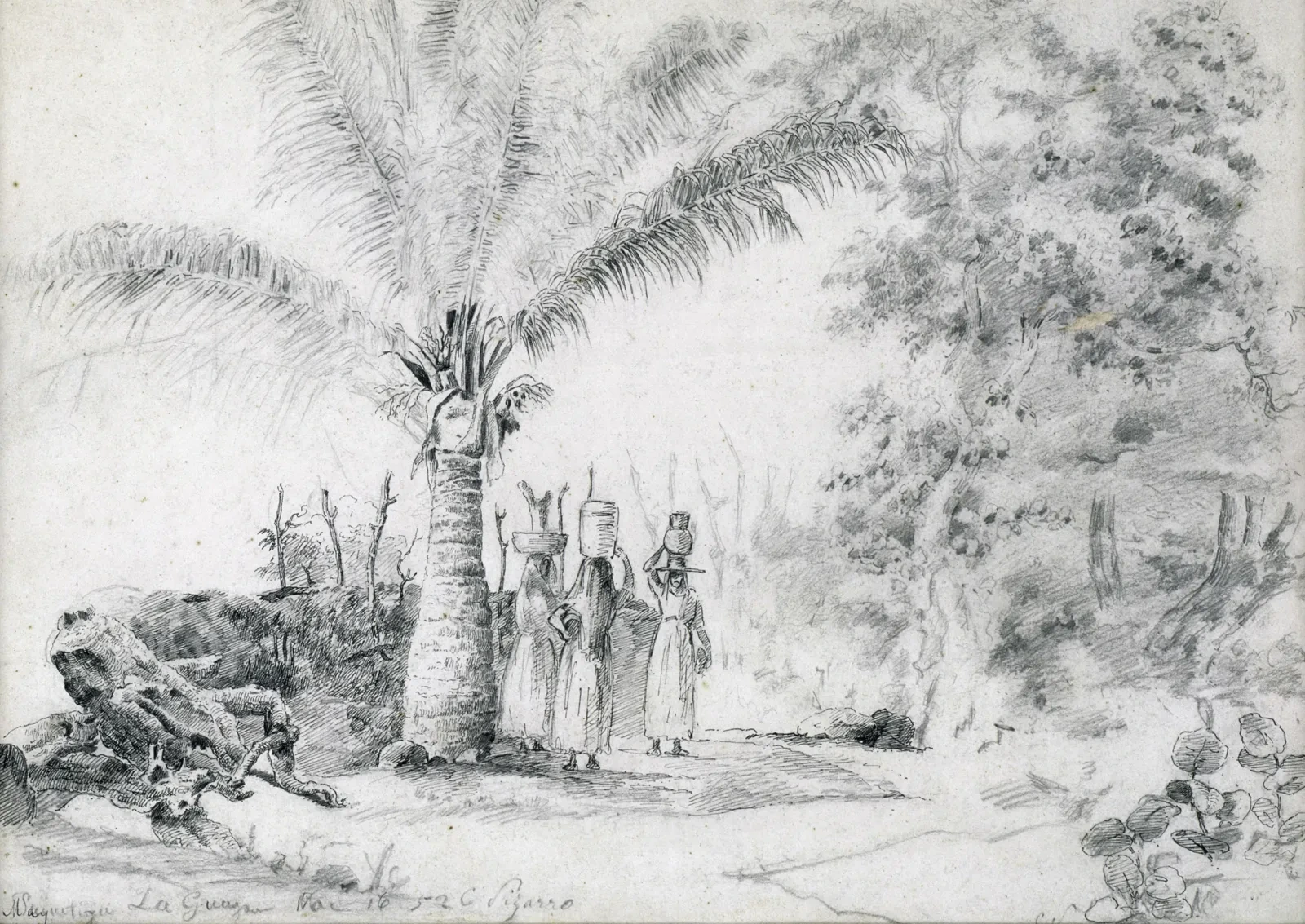 La Guaira, Camille Pissarro