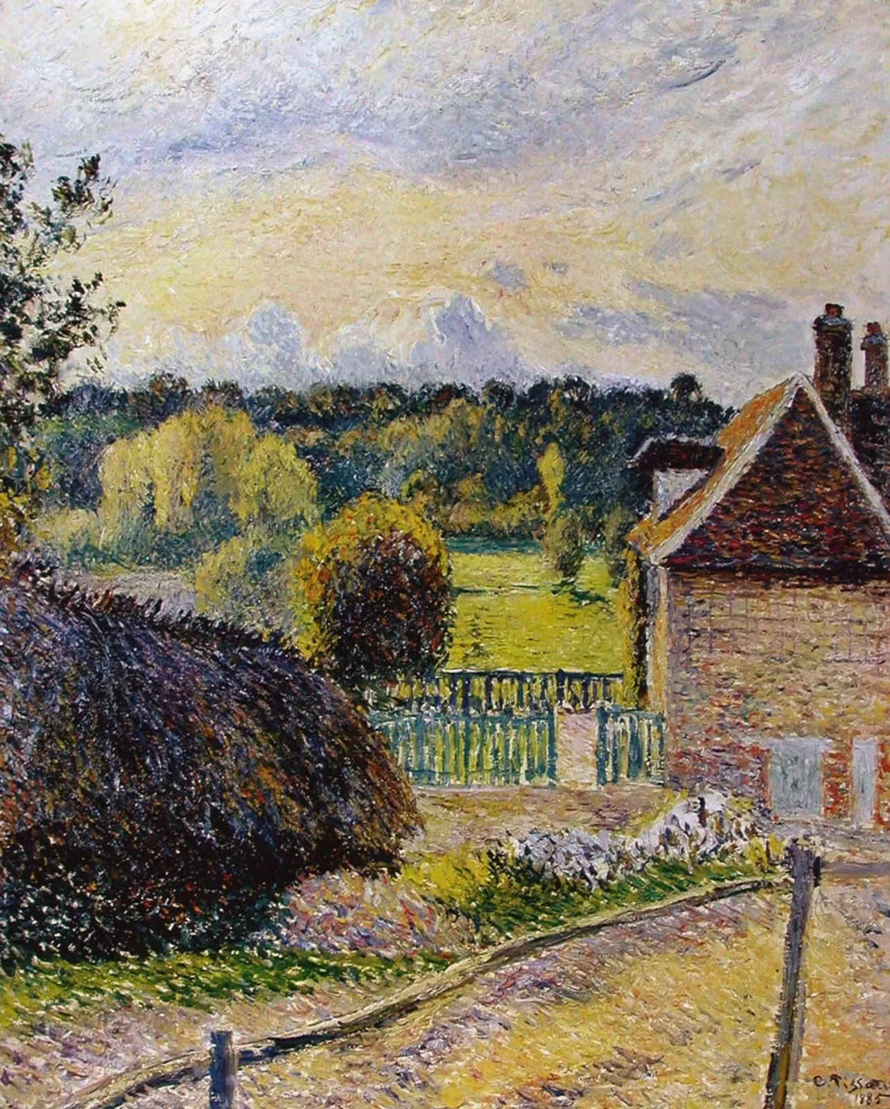 La Maison de la folie à Éragny, Camille Pissarro