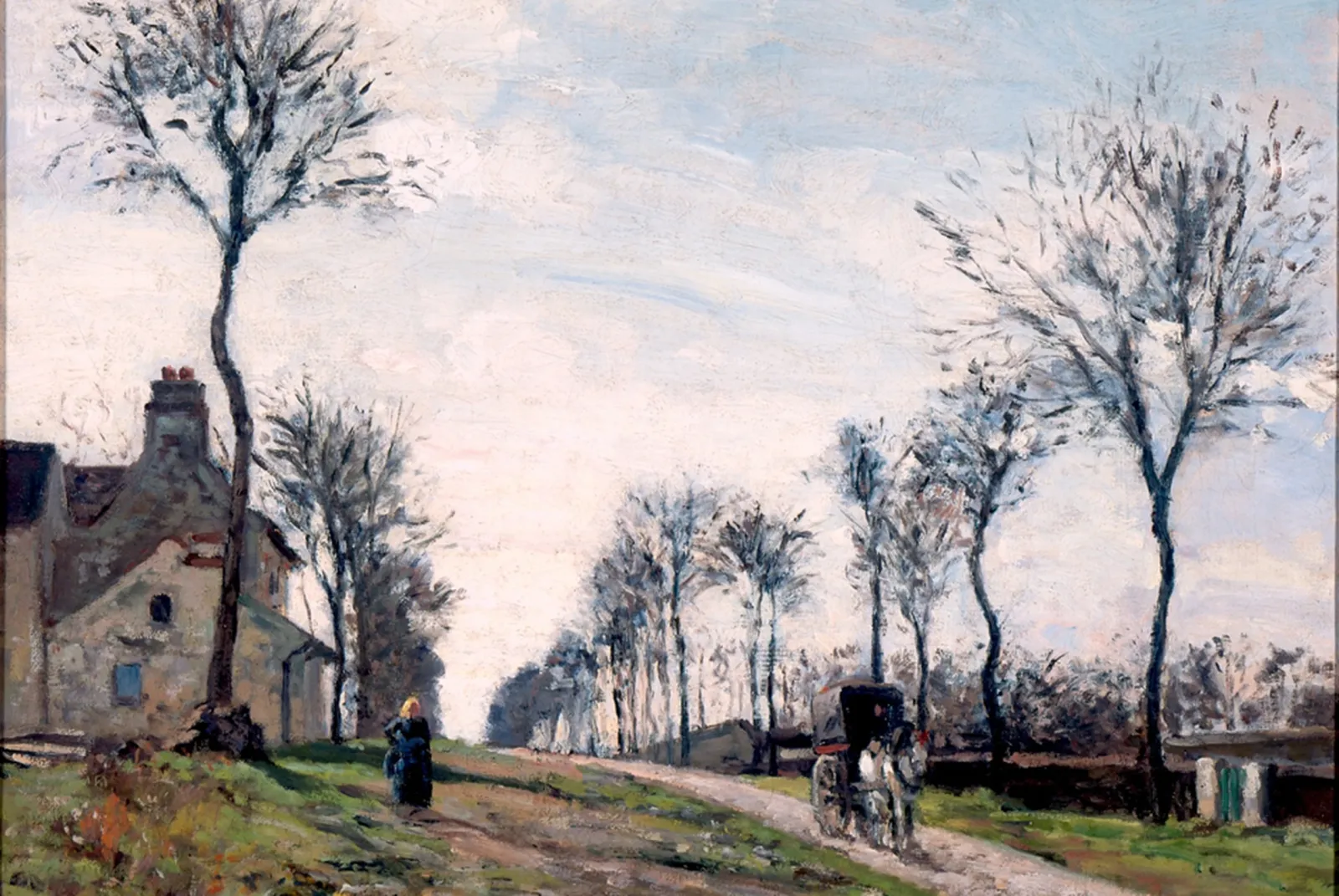 La route de Marly, Camille Pissarro