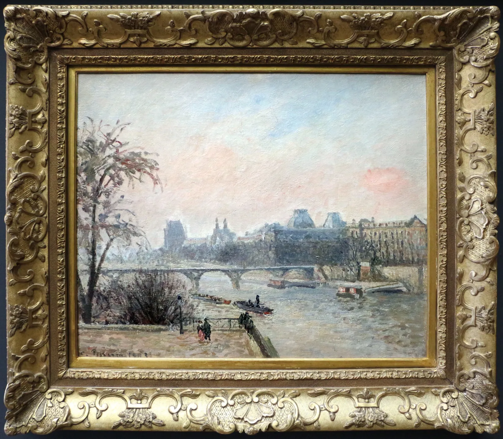 La Seine et le Louvre, Camille Pissarro