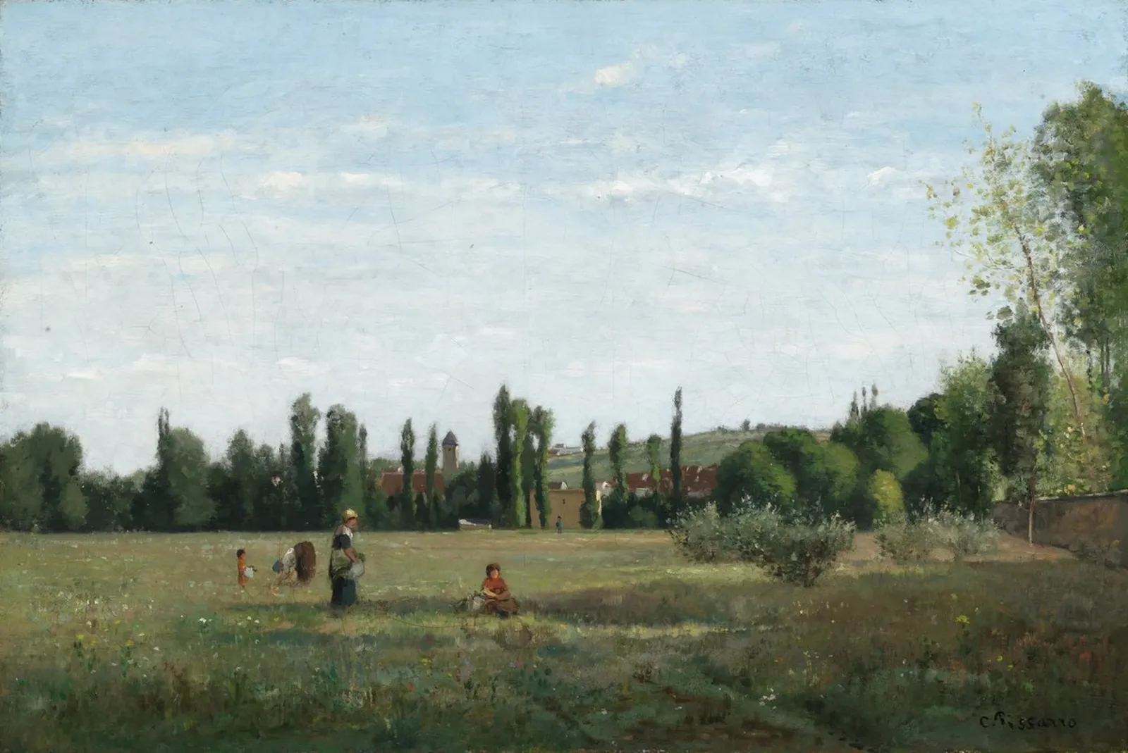 La Varenne Saint Hilaire, Camille Pissarro