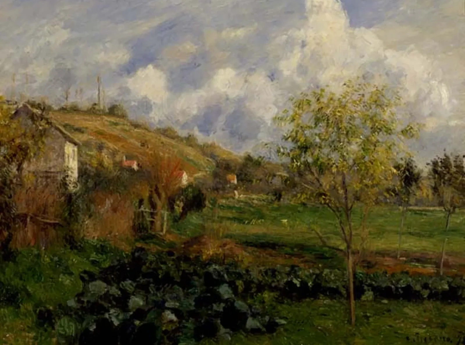Landscape near Pontoise, Camille Pissarro