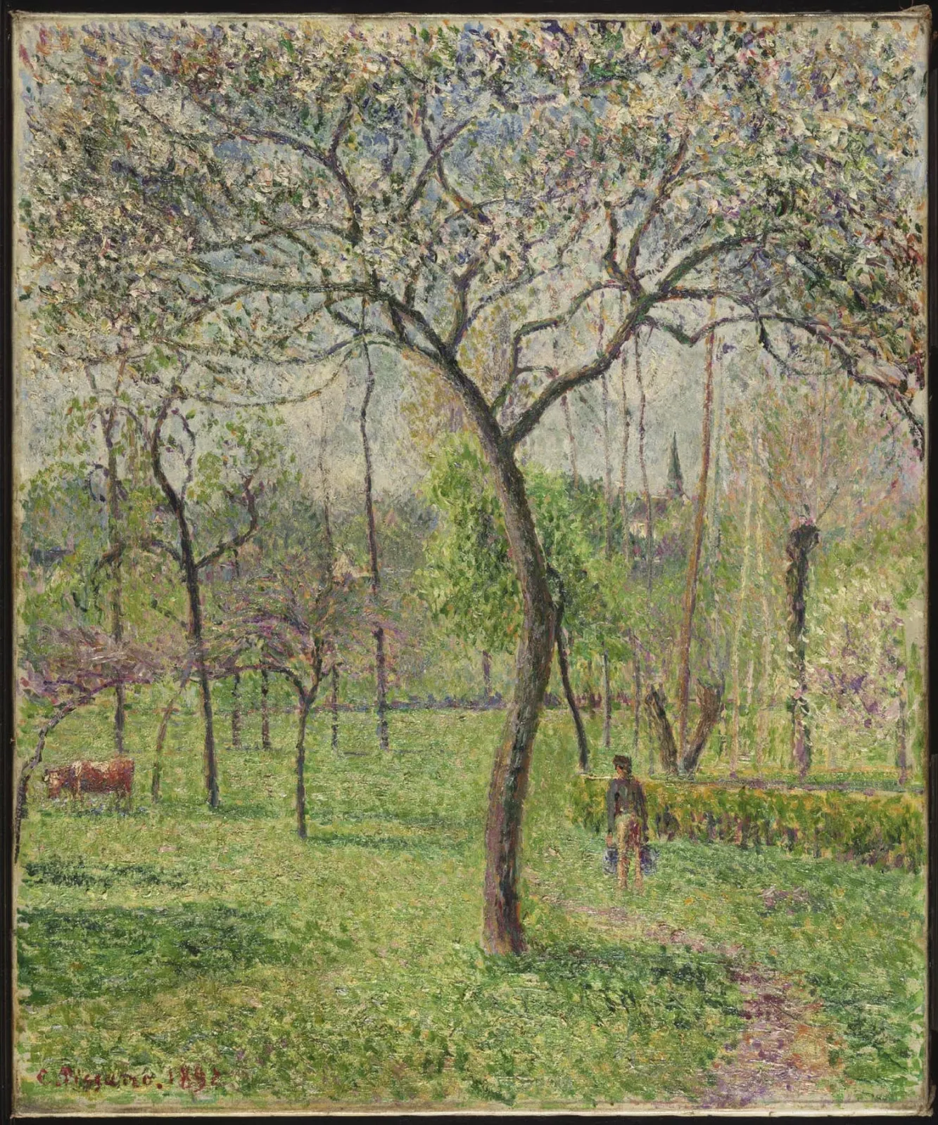 Landscape (Orchard), Camille Pissarro