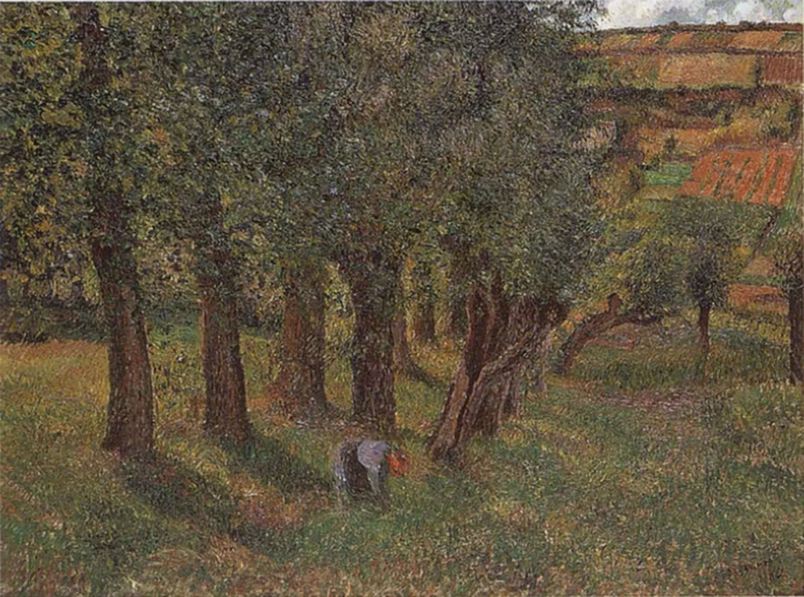 Le Chou à Pontoise, Camille Pissarro