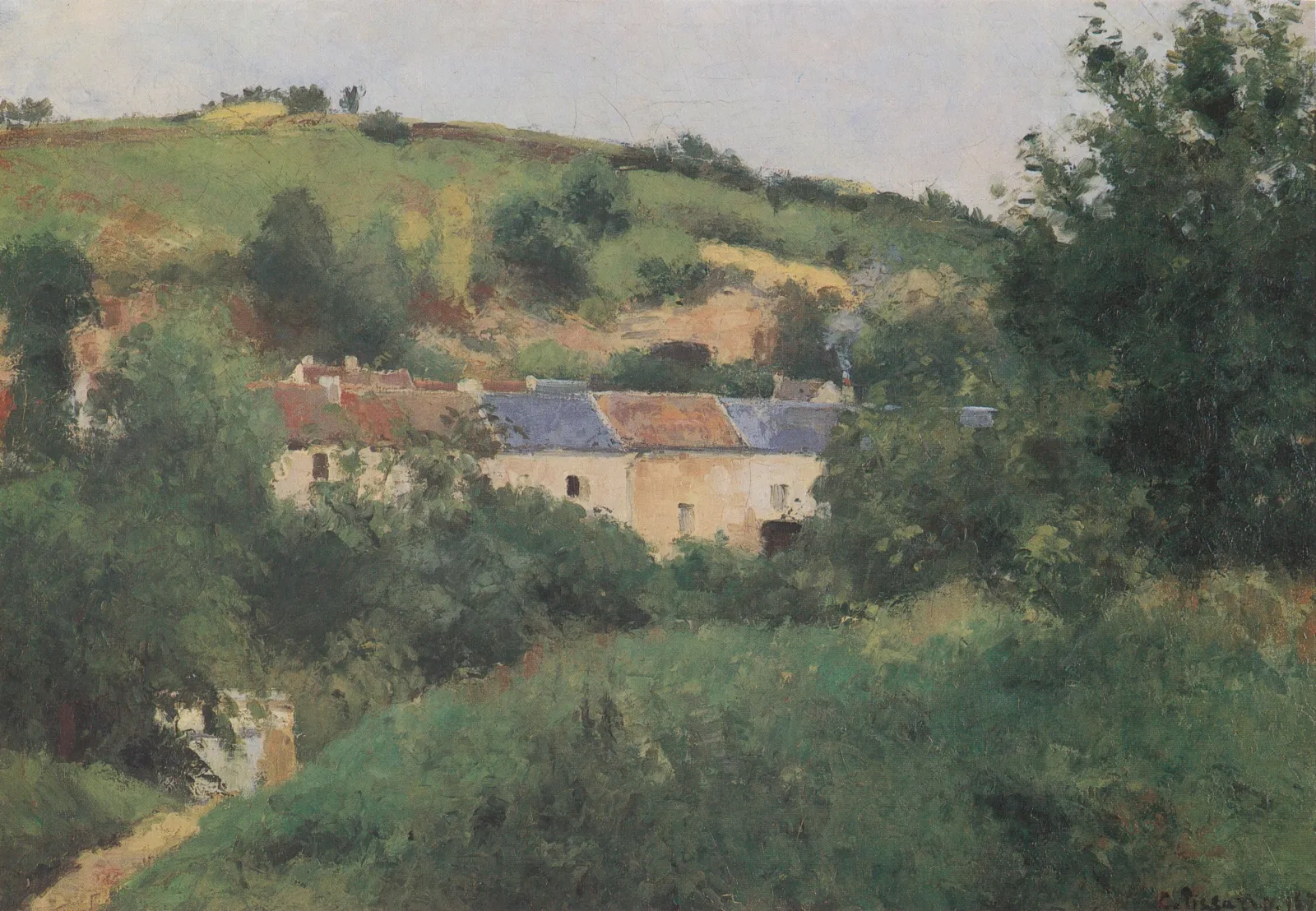 Le Sentier du village, Camille Pissarro