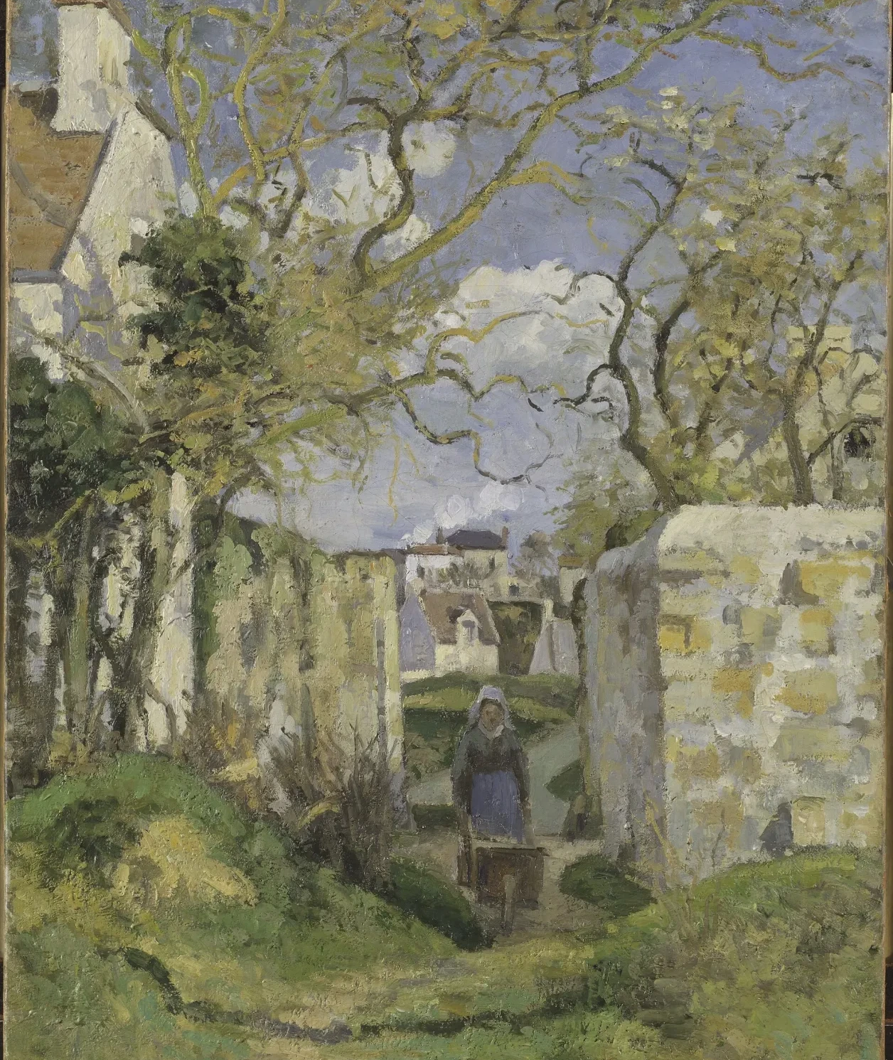 maison Rondest, Pontoise, Camille Pissarro