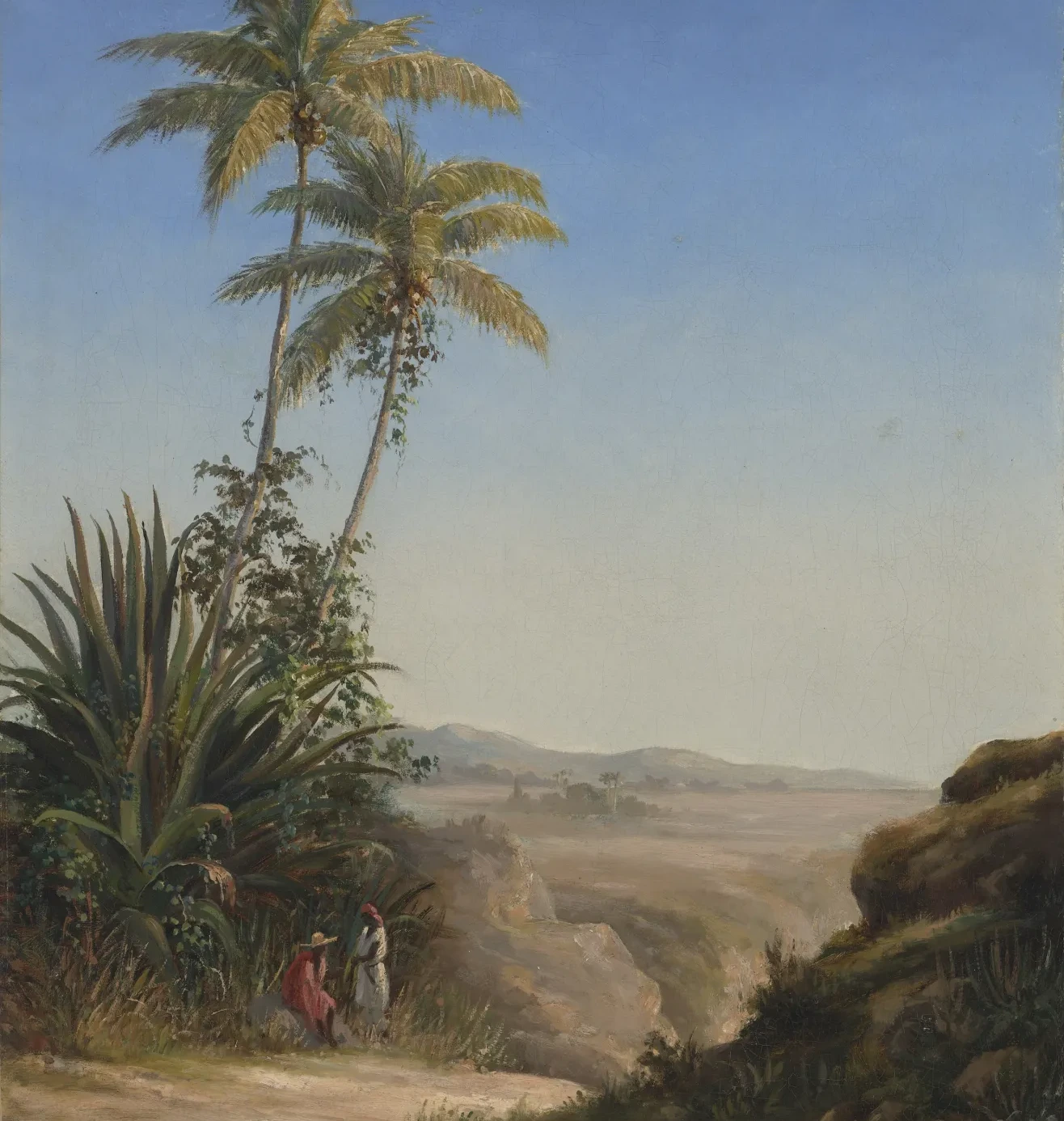 Paysage à Saint Thomas, Camille Pissarro