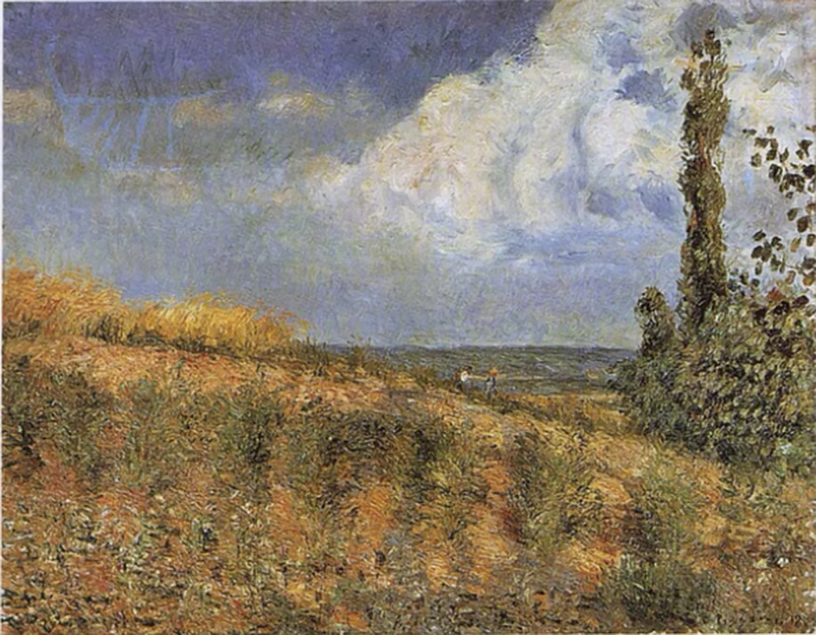 Paysage, environs de Pontoise, Camille Pissarro