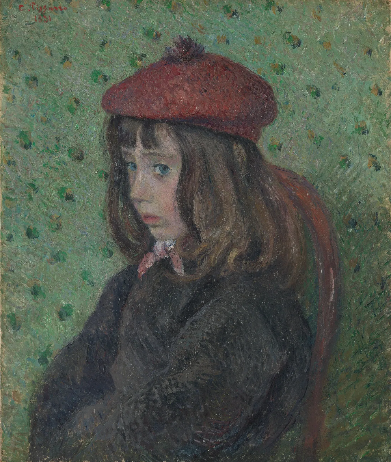 Portrait de Félix Pissarro, Camille Pissarro