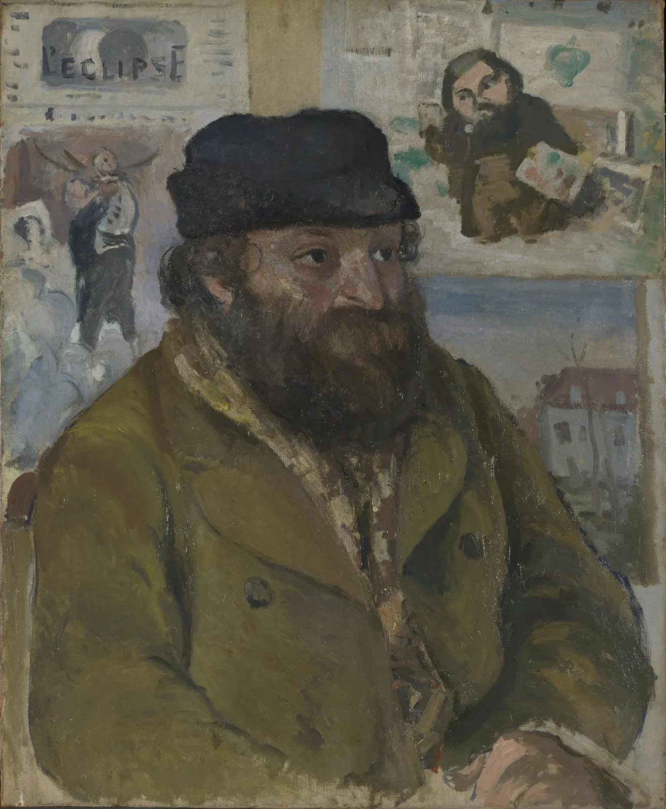 Portrait de Paul Cézanne, Camille Pissarro