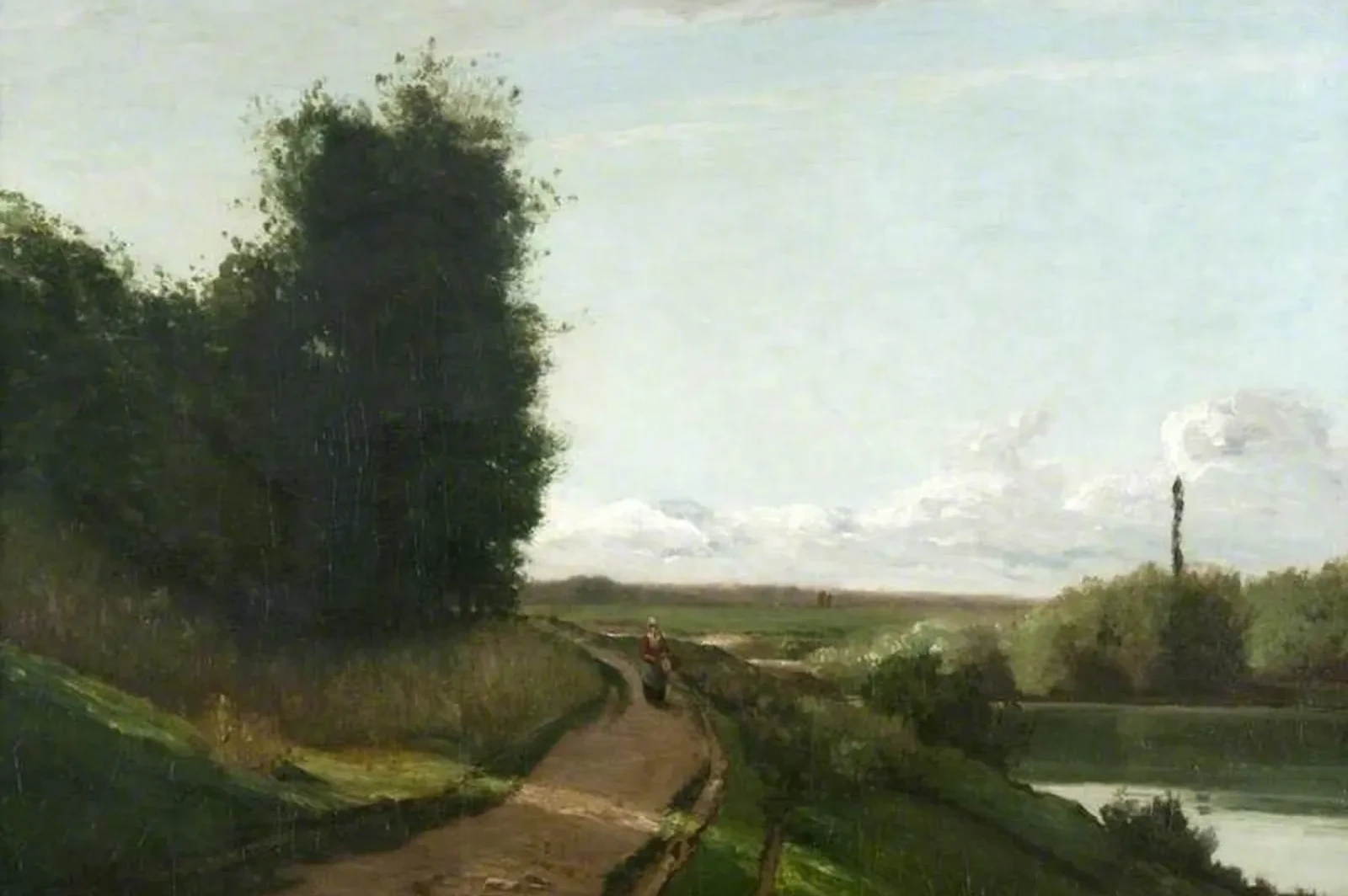 The Banks of the Marne, Camille Pissarro