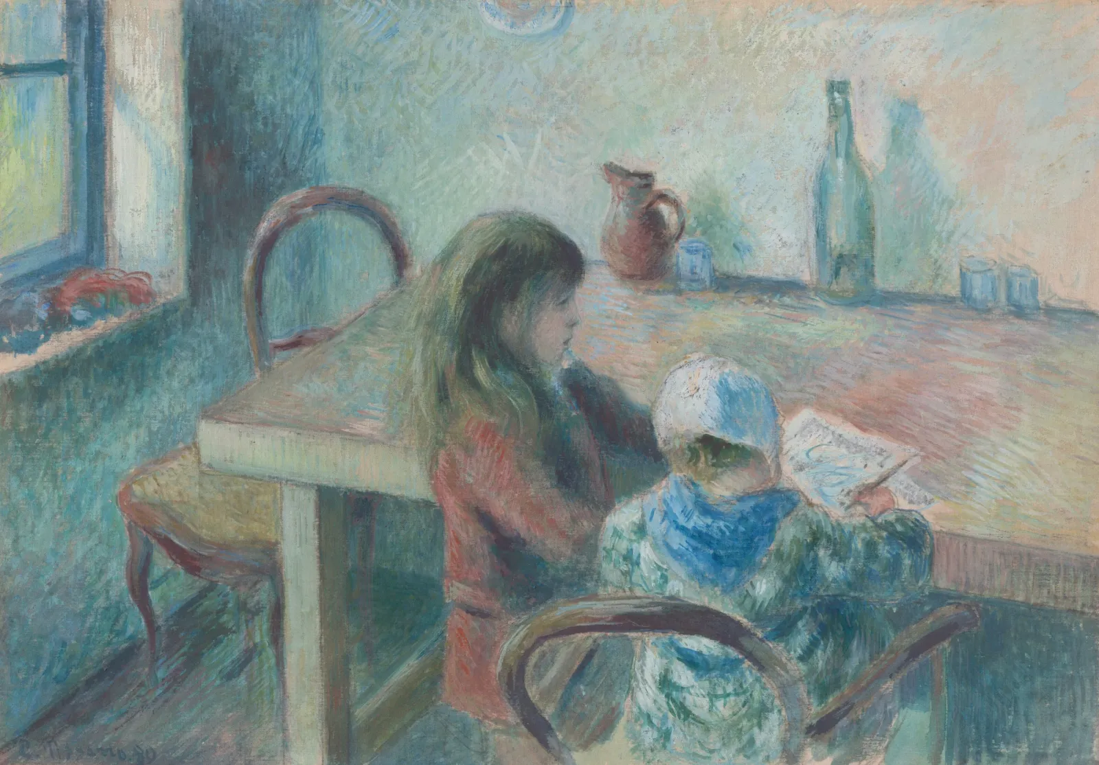 The Children, Camille Pissarro