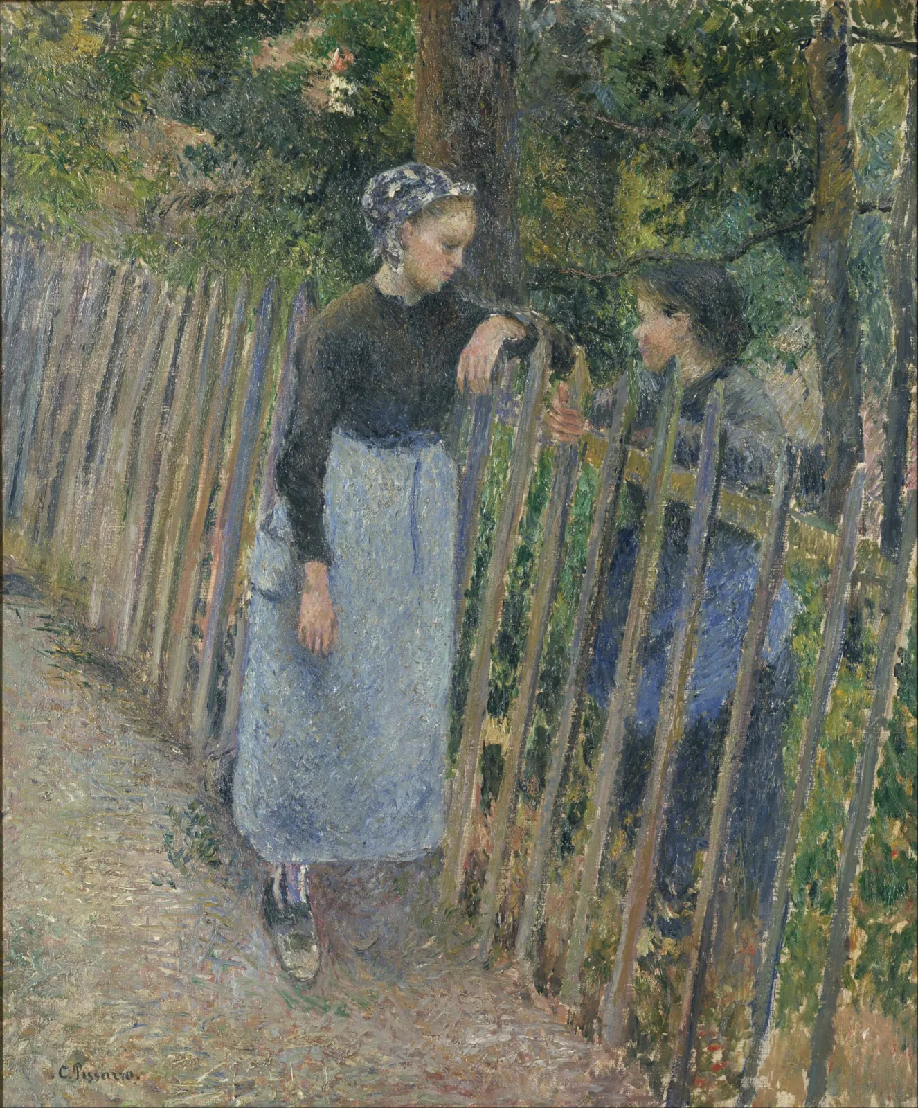 The Conversation, Camille Pissarro