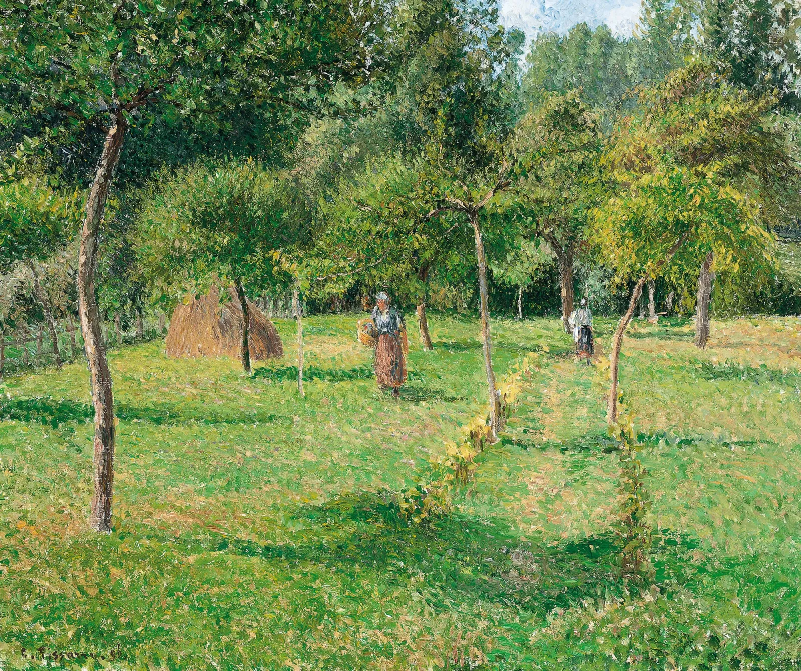 Le Verger à Éragny, Camille Pissarro