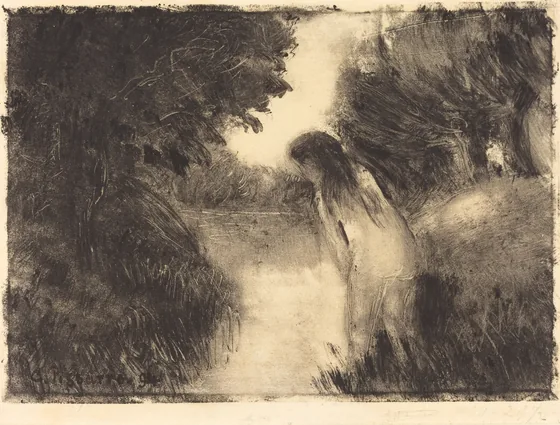 A Bather