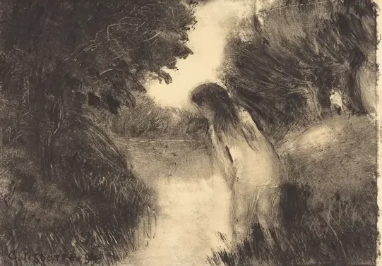 A Bather