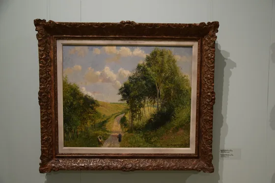 A Landscape in Barneville, Noon