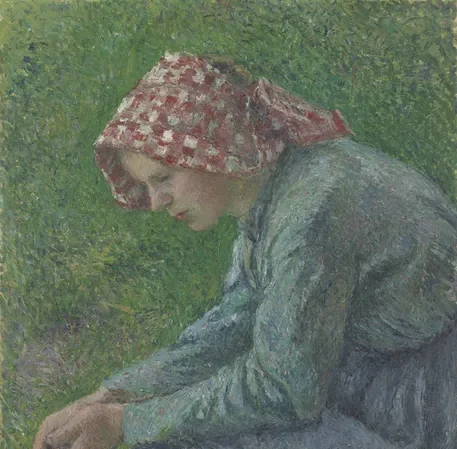 A Seated Peasant Woman