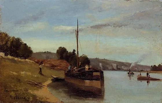 Barges à La Roche-Guyon Argenteuil, Fête foraine