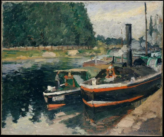 Barges à Pontoise