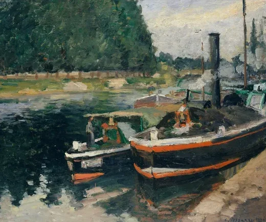 Barges à Pontoise