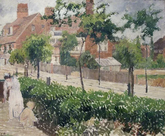 Bath Road, London, (sketch)